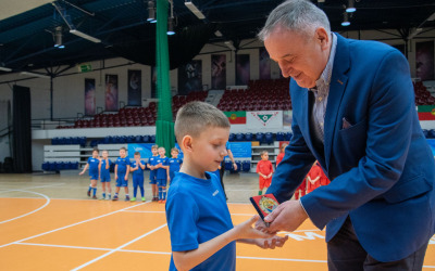 XII Turniej Piłki Nożnej dla dzieci Jaworzno 2021 28.11.2021r.