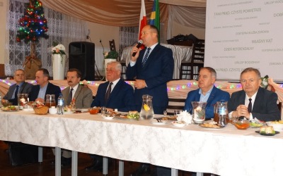 Zarząd PSL woj.&nbsp;śląskiego Konopiska 20.12.2022