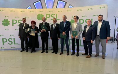 Zarząd Wojewódzki PSL woj.&nbsp;śląskiego Wręczyca Mała 21.10.2023r.