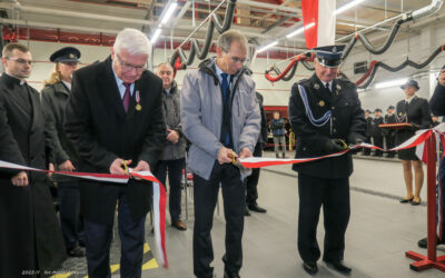 Otwarcie Strażnicy OSP KSRG Gliwice-Brzezinka 25.11.2023r.