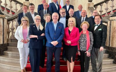 Spotkanie w&nbsp;ramach organizacji obchodów 80 Tragedii Górnośląskiej 1945 – Katowice 19.04.2024r.