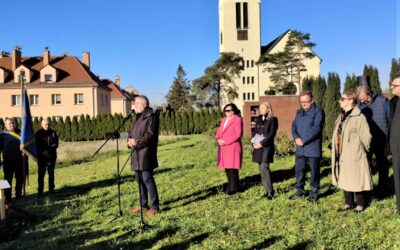 Dąb Pokoju w Łabędach – Gliwice 08.11.2025r.