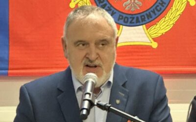 Przekazanie wozu bojowego OSP – Niewiesze 22.11.2025r.