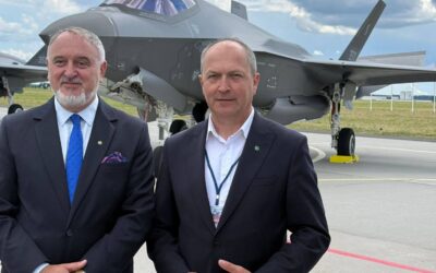 Przylot samolotów F-35 – Łask 12.06.2026r.