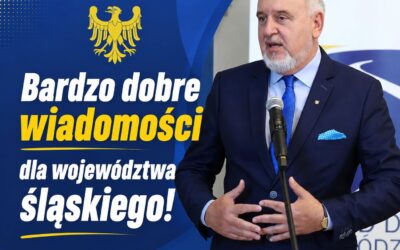 Bardzo dobre wiadomości dla województwa śląskiego!